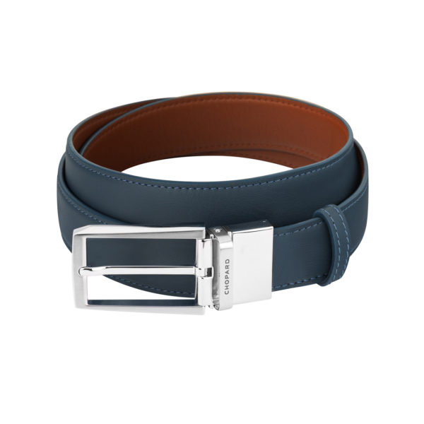 Ceinture homme en cuir, packshot Essential pour e-commerce