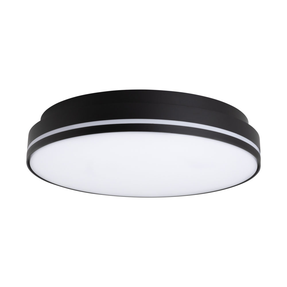Packshot premium luminaire de plafond rond – studio photographie produit